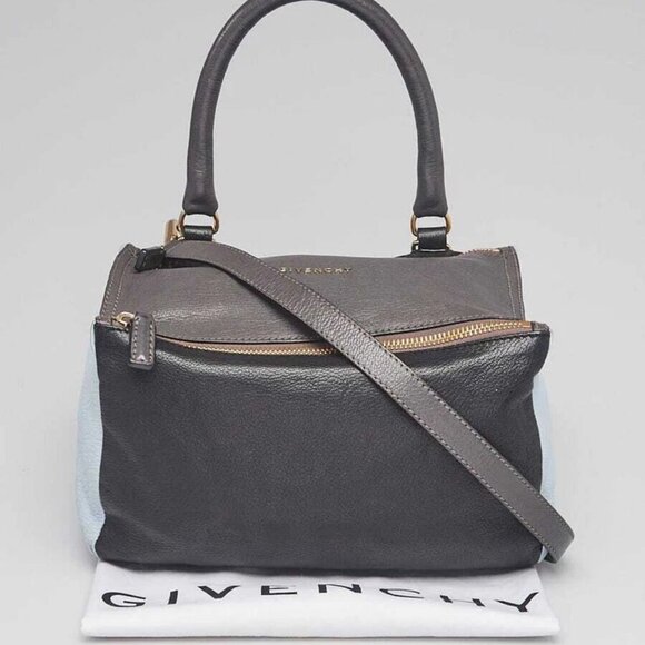 Givenchy Tri-Colored Textured Lambskin Leather Small Pandora Bag - Picture 12 of 12
